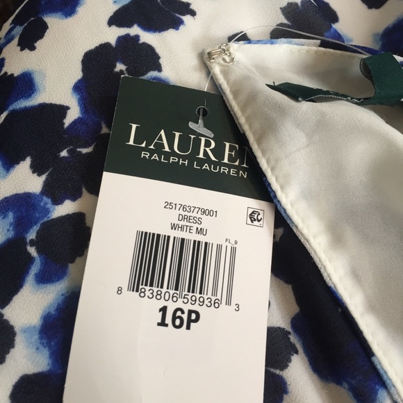 Lauren Ralph Lauren Tiered Floral Dress NWT - Picture 6 of 9